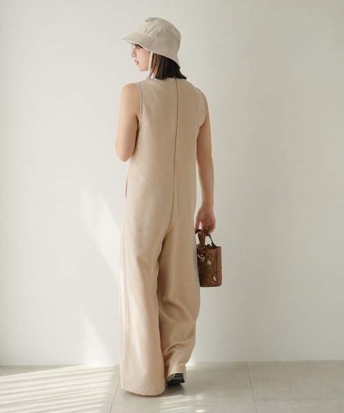 サロペット・オーバーオール・オールインワン louren vneck wide over all No one knows サロペット オーバーオール オールインワンスーツ