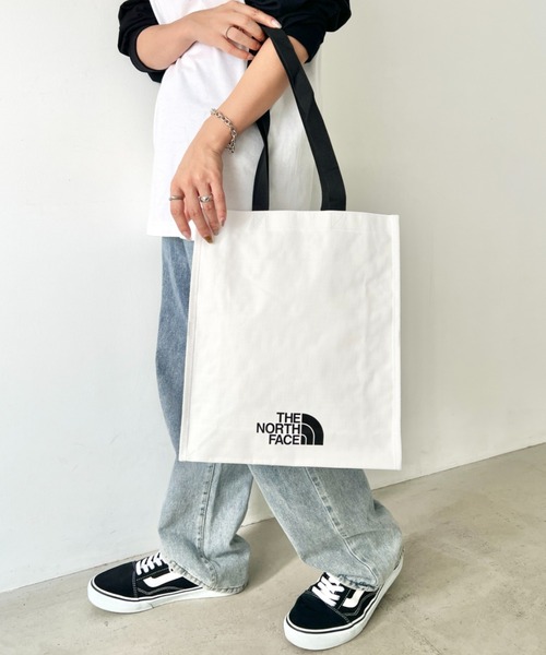 【新品未開封】2個ノースフェイス　Lサイズ　エコバック　トートバック 新品未開封】US限定 ノースフェイス ナイロン トートバッグ エコ