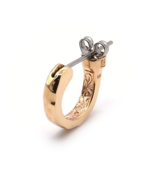 ピアス LH for Gift クロッシングピアス/シークレットヘリテイジSサイズ/K10ゴールド メンズ レディースの画像