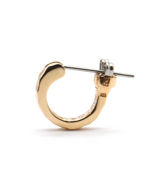 ピアス LH for Gift クロッシングピアス/シークレットヘリテイジSサイズ/K10ゴールド メンズ レディースの画像