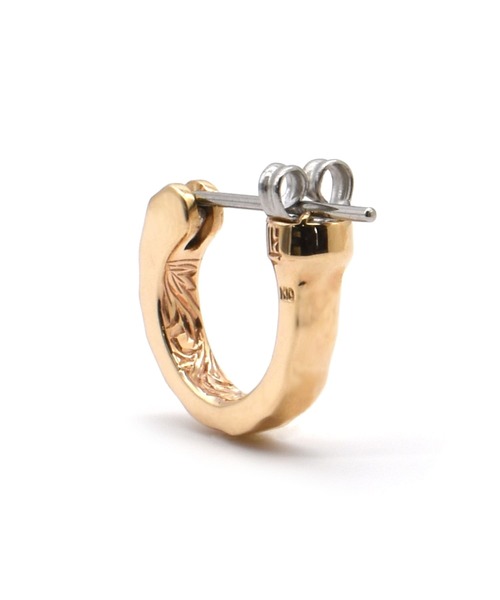 ピアス LH for Gift クロッシングピアス/シークレットヘリテイジSサイズ/K10ゴールド メンズ レディースの画像