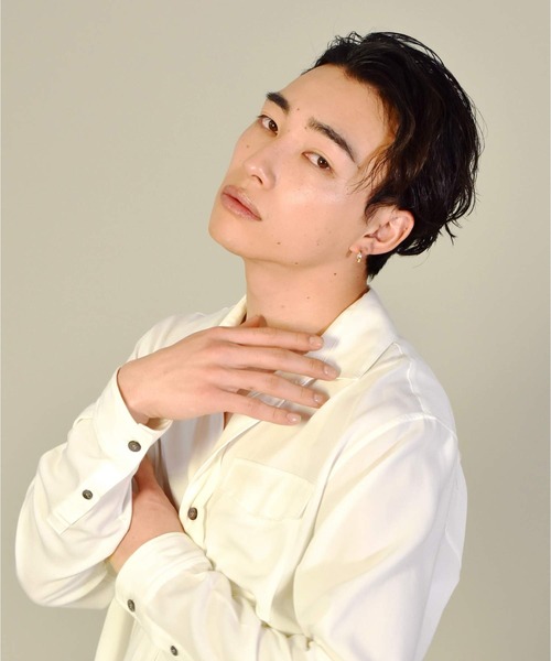 ピアス LH for Gift クロッシングピアス/シークレットヘリテイジSサイズ/K10ゴールド メンズ レディースの画像