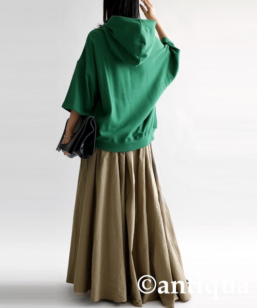 antiqua（アンティカ） スカート ボリュームリネンスカート : ZOZOTOWN