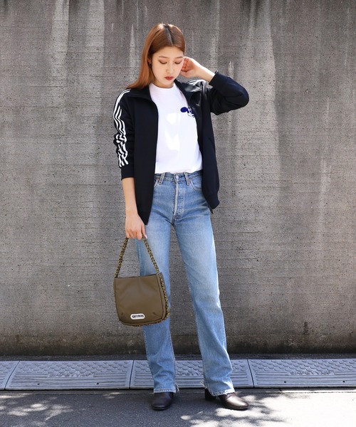 タンクトップ ノースリーブ +81BRANCA/ハチイチブランカ Mickey tank タンクトップ ノースリーブ フロッキープリント レディース 81BRANCA タンクトップ ノースリーブ +81BRANCA/ハチイチ