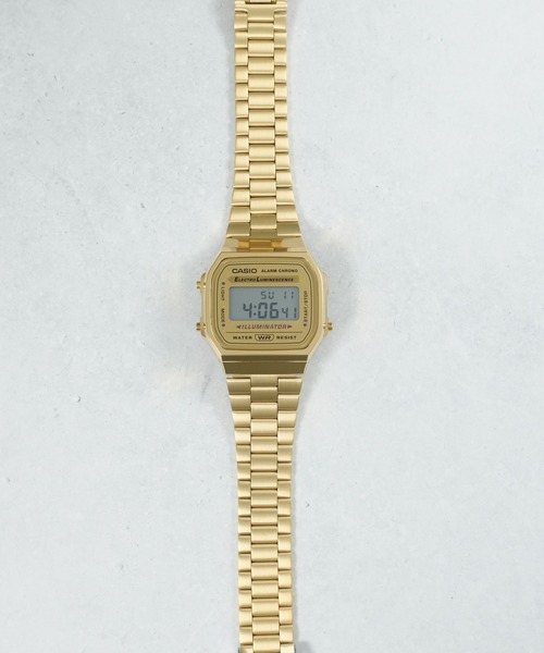 CASIO 腕時計 CASIO: カシオ：A-168WG デジタルウォッチ