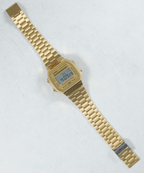 CASIO 腕時計 CASIO: カシオ：A-168WG デジタルウォッチ