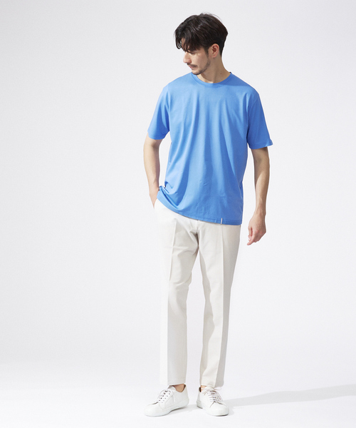 ABAHOUSE（アバハウス） スラックス 「マルチストレッチ」ストライプ