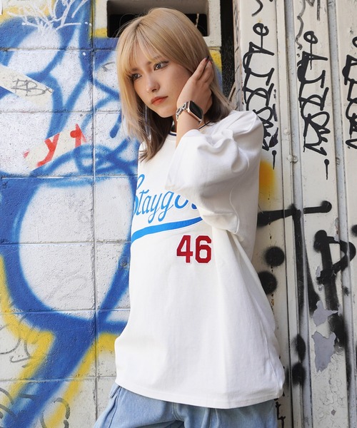 STAY GOLD（ステイゴールド） tシャツ 「STAYGOLD」スタジアムロゴ