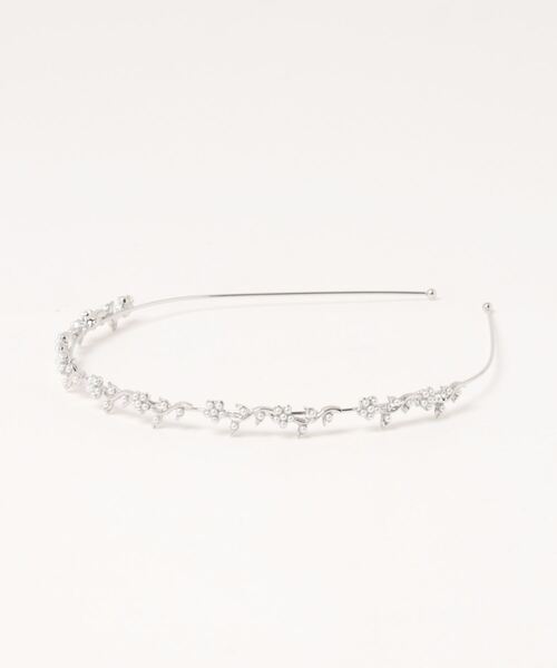 LA VORAGINE（ラ ヴォラジネ） カチューシャ 可愛いエコパール花の