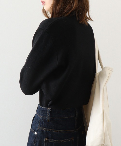 ニット セーター EGLANTINE　バイカラーハイネックニット レディース EGLANTINE ニット セーター EGLANTINE バイカラーハイネック