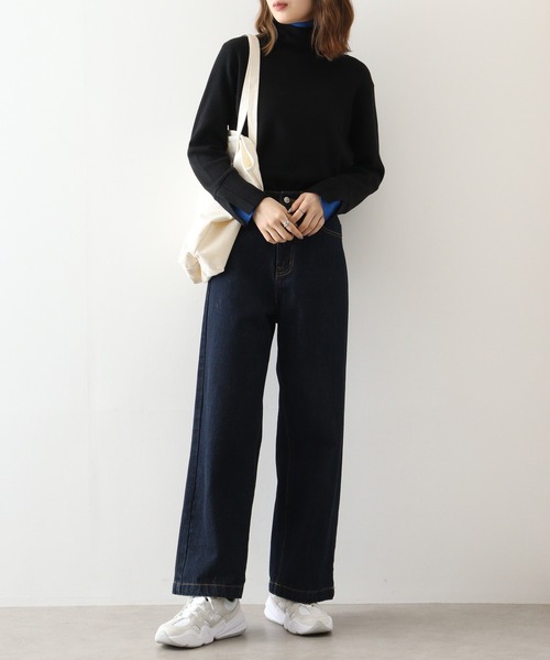ニット セーター Eglantine ハイネック配色ニット レディース EGLANTINE ニット セーター Eglantine ハイネック配色ニット