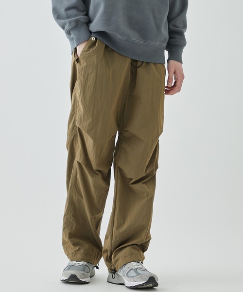 [COLN] stock parachute pants (2c) ナイロンパンツ JieDa パンツ NYLON PARACHUTE PANTS メンズ : ZOZOTOWN Yahoo