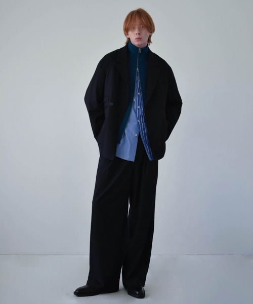 VI E DIT ジャケット テーラードジャケット ダブルブレストピークド