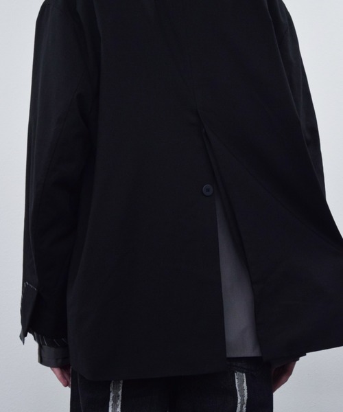 VI E DIT ジャケット テーラードジャケット ダブルブレストピークド