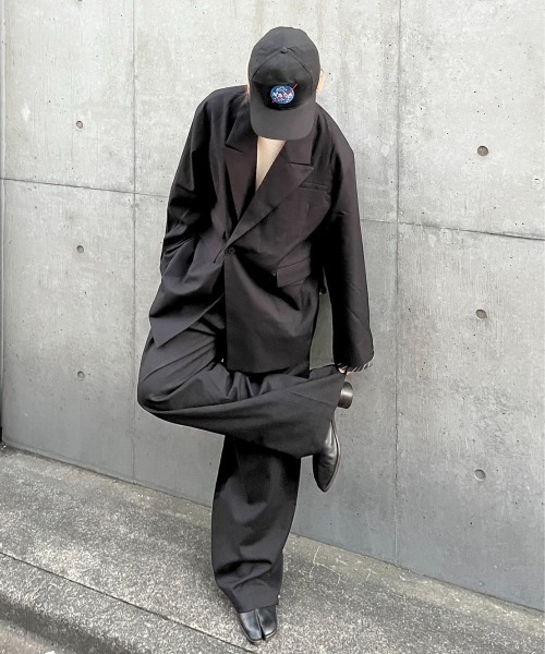 VI E DIT ジャケット テーラードジャケット ダブルブレストピークド