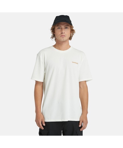 【Timberland】ボックスフィット 半袖 Tシャツ / 送料無料 a42rf_288_d00-1.jpg