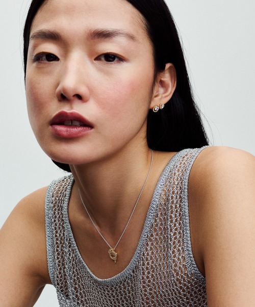 PANDORA（パンドラ） ピアス スパークリング エレベーテッド ハート