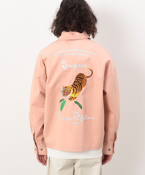 Purple&Yellow（パープルアンドイエロー） コート ジャケット コットン