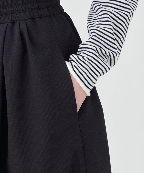 36 トゥモローランド　シアーサッカーギャザーロングスカート　マカフィー MACPHEE（マカフィー） スカート シアーサッカーギャザーロング