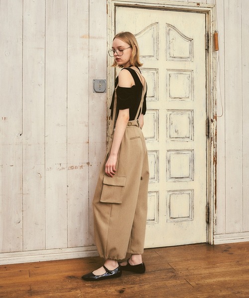 RUBY AND YOU カーゴパンツ 2WAYカーゴスラックスパンツ レディース  