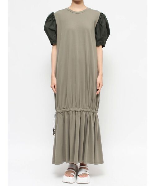 ELENDEEK ワンピース パフスリーブワンピース : ZOZOTOWN Yahoo