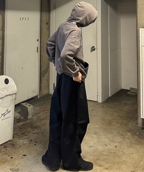 AJOBYAJO パーカー 「AJOBYAJO」Total Logo Washed Hoodie
