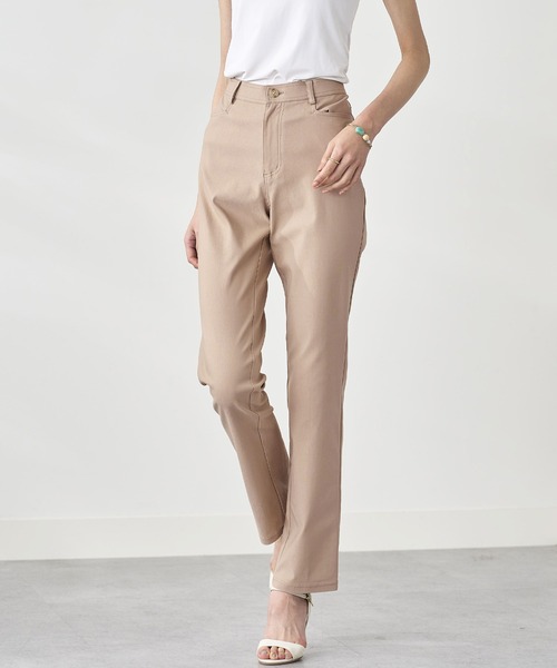 BELLUNA PLUS（ベルーナプラス） パンツ 抗菌防臭冷感ストレッチ美脚