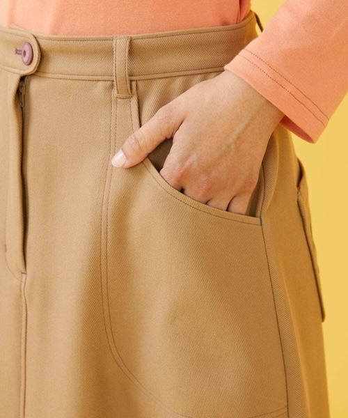 Jocomomola（ホコモモラ） スカート TRツイル 刺繍スカート : ZOZOTOWN