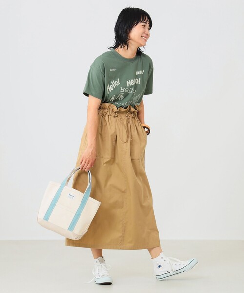 GO TO HOLLYWOOD tシャツ / ハロー プリント Tシャツ レディース