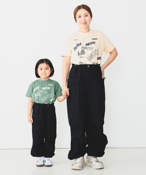 GO TO HOLLYWOOD tシャツ / ハロー プリント Tシャツ レディース
