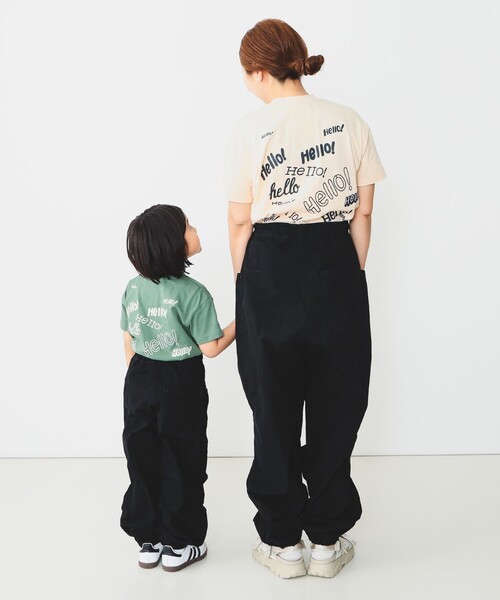 GO TO HOLLYWOOD tシャツ / ハロー プリント Tシャツ レディース