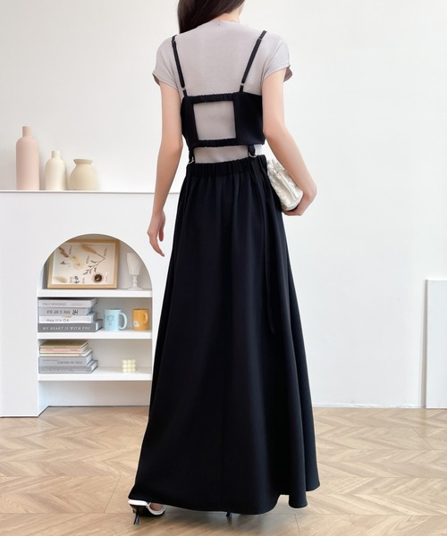 ABITOKYO（アビトーキョー） セットアップ ビスチェコンビフレア