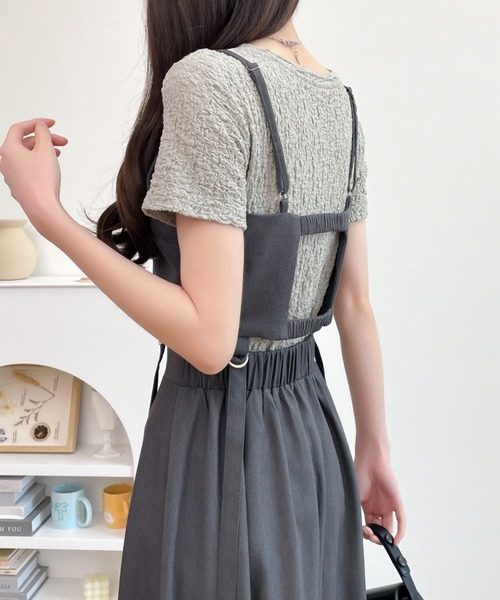 swankiss roli総柄ビスチェ roli総柄スカート セットアップ swankiss roli総柄ビスチェ