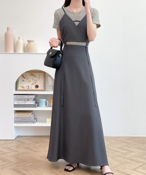 ABITOKYO（アビトーキョー） セットアップ ビスチェコンビフレア