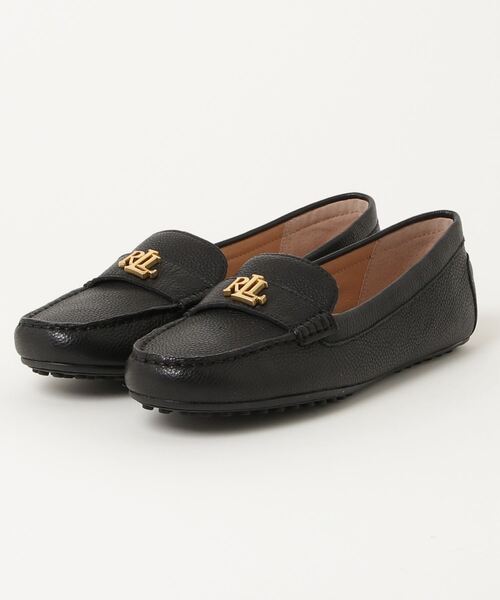 *LAUREN RALPH LAUREN*ジェイナペブルレザードライバーフラット Amazon.com | Lauren Ralph Lauren, Women, Jayna Driver Flat