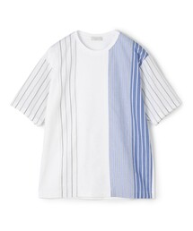 tシャツ コットン ストライプ デザインTシャツ メンズ｜ZOZOTOWN Yahoo!店