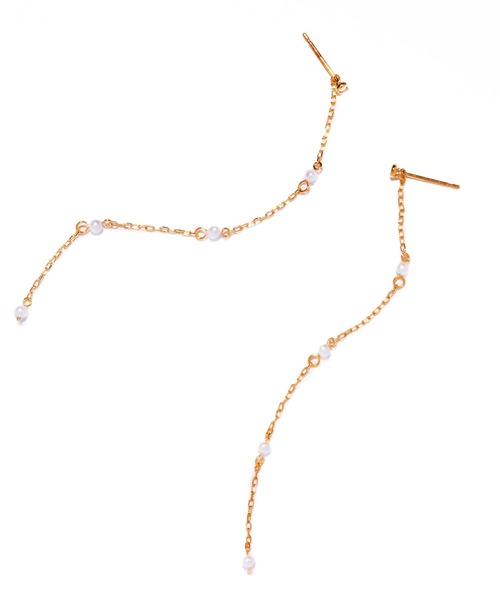 ピアス 「les bonbon」 2way dia pierce / 2way ダイヤモンド ピアス レディースの画像