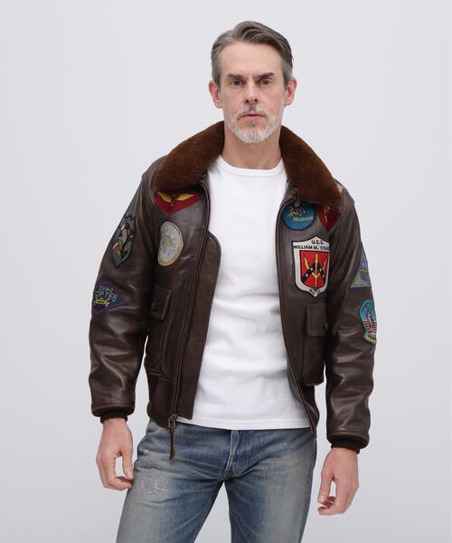 ミリタリージャケット モッズコート G-1 TOP GUN / G-1 トップガン / AVIREX / アヴィレックスの画像