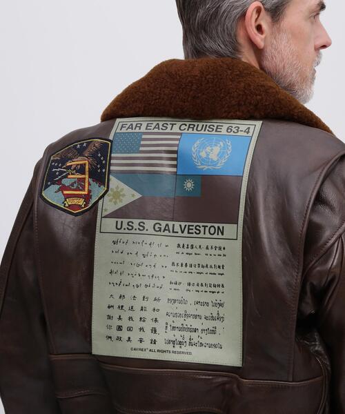 ミリタリージャケット モッズコート G-1 TOP GUN / G-1 トップガン / AVIREX / アヴィレックスの画像
