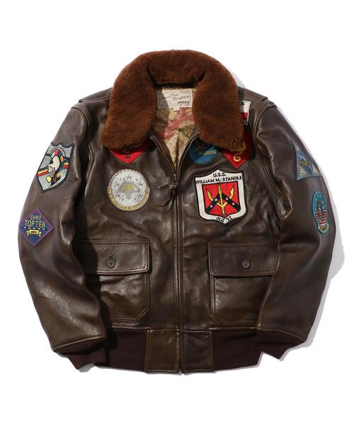 ミリタリージャケット モッズコート G-1 TOP GUN / G-1 トップガン / AVIREX / アヴィレックスの画像