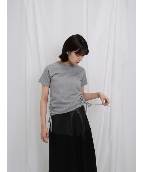 Enewd nina tシャツ 半袖 「ZOZO限定」リボン ドロー Tシャツ トップス