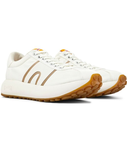 Camper スニーカー ホワイト/ベージュ/オレンジ CAMPER（カンペール） スニーカー PELOTAS ATHENS / スニーカー メンズ