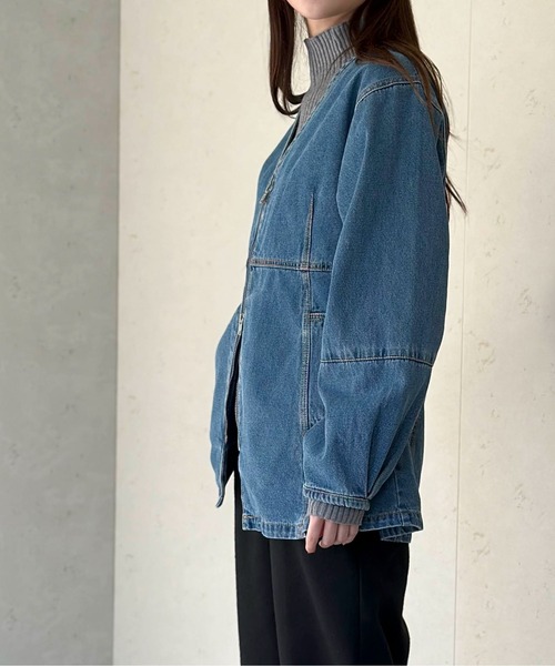 Per sist ence（パーシエンス） デニムジャケット gジャン 加工デニム