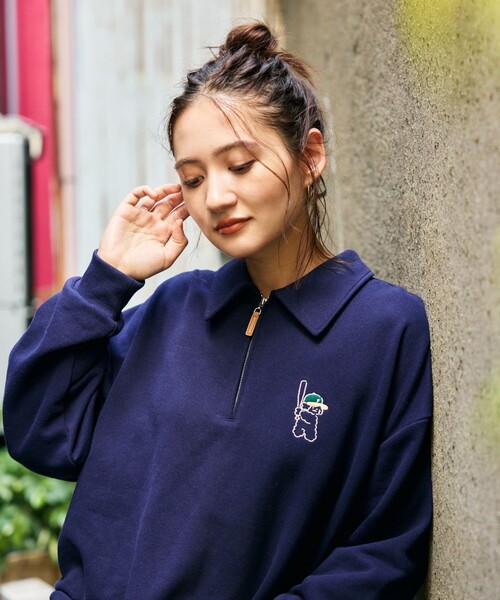 bonbon store スウェット　トレーナー FREAK'S STORE トレーナー スウェット tombonia × STORE
