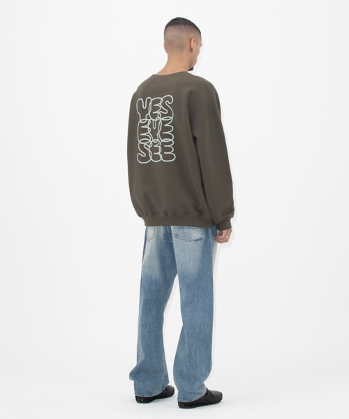 YESEYESEE トレーナー スウェット C-Logo sweatshirts メンズ