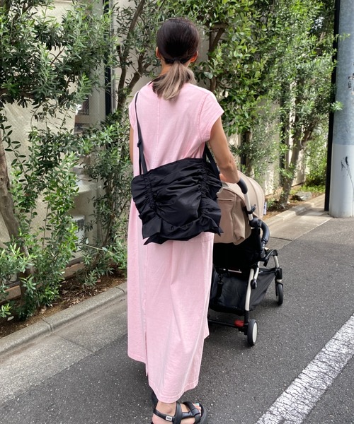 SOLPRESA（ソルプレーサ） マザーズバッグ 3WYフリルトート