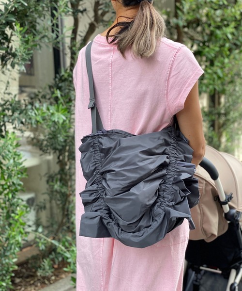 SOLPRESA（ソルプレーサ） マザーズバッグ 3WYフリルトート