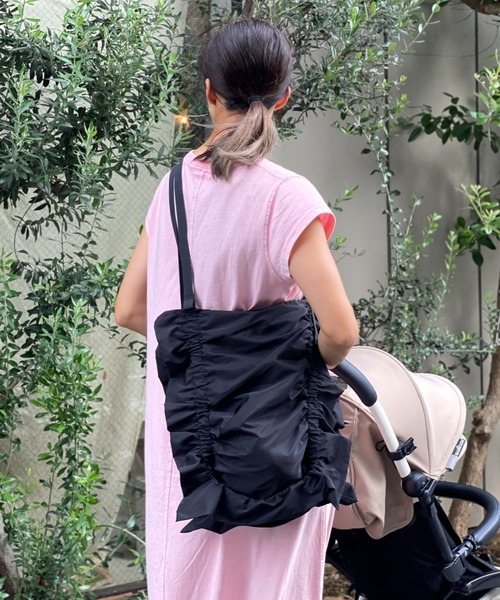 SOLPRESA（ソルプレーサ） マザーズバッグ 3WYフリルトート