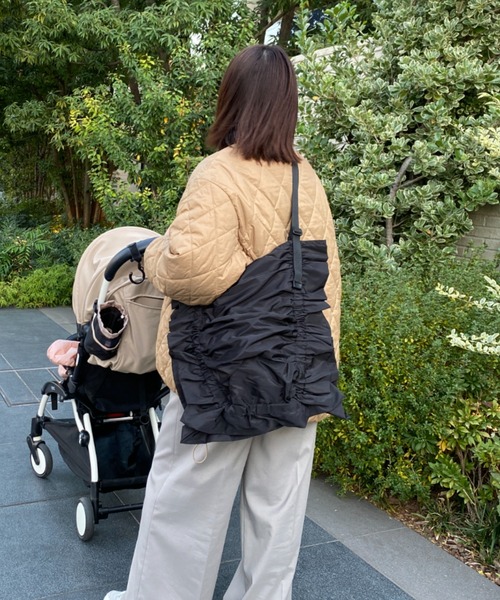 SOLPRESA（ソルプレーサ） マザーズバッグ 3WYフリルトート