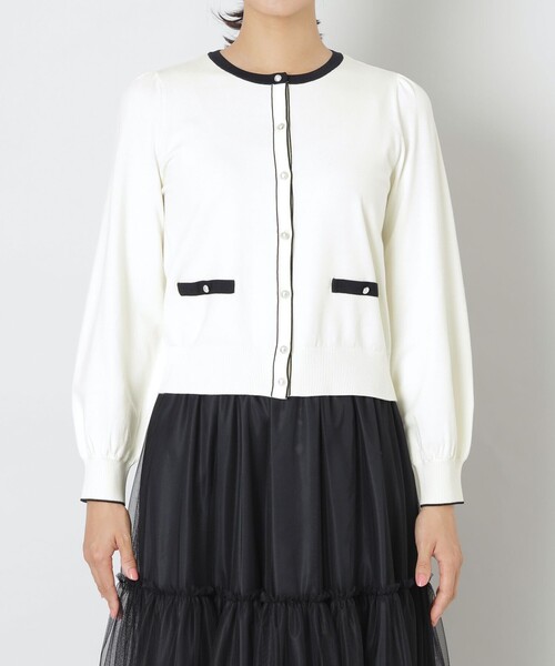 TO BE CHIC カーディガン レーヨンポリエステル ニット